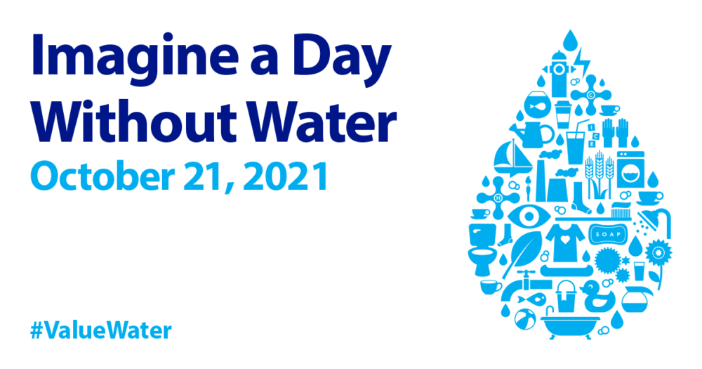 Imagine a day with out water