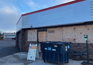 food scrap drop site at Lake Superior Brewing